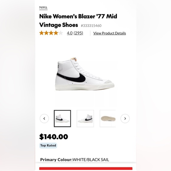 Nike Shoes - Nike Women’s Blazer ‘77 Mid Vintage Shoes
